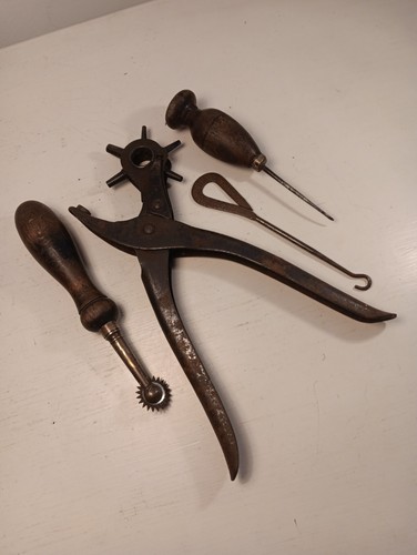 Antique leather working - antique,