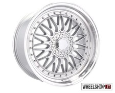 Voxx RS Style R15 4x114.3 alloy wheels 4x 15 inch 7J Silver Rims JDM Classic