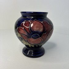 Moorcroft Anemone Cobalt Blue