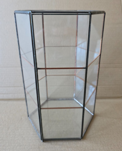 Metal and glass shelf - glass, 2