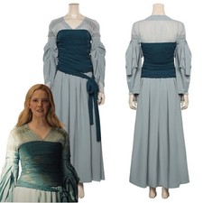 The Lord of the Rings Galadriel Dress Cosplay Costume Halloween Carnival Outfit