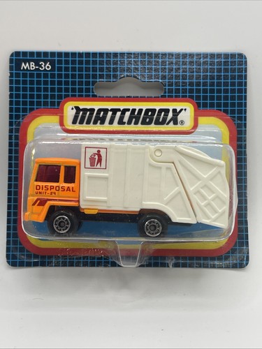 Rare matchbox mb36 refuse - rare,