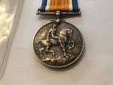 WW1 king GEORGE THE VI 1914 1918 SILVER MEDAL IN GREAT CONDITION 