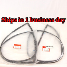 HONDA Genuine 3D CIVIC 92-95 EG EG6 Rear Quarter Glass Window Molding Seal Rh&Lh