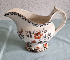 Vintage Imperial Porcelain Chelsea Works Burslem England - Footed Jug
