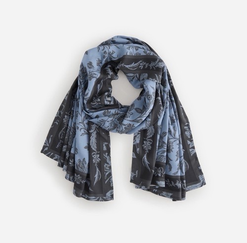 Laura ashley navy lloyd print - ashley,