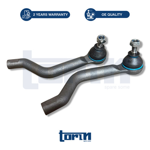 Track tie rod - track, end