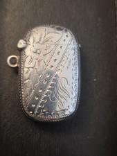A Sterling Silver Vesta Case