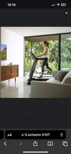Schwinn 510t treadmill unused - schwinn,