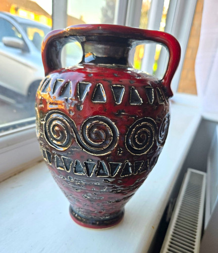 Vintage greek studio pottery - greek,
