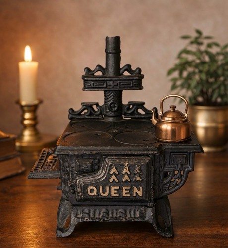 Vintage queen cast iron - vintage,