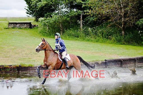 Photo water jump horse - a, and