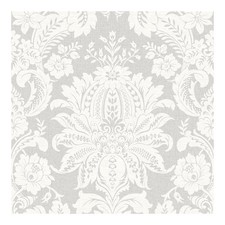 Superfresco Easy Grey Wallpaper Venetian Damask
