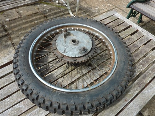 Bsa b25 250 rear - b25,