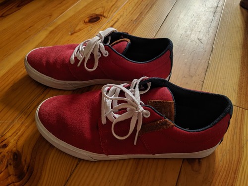 Supra men red suede - red,