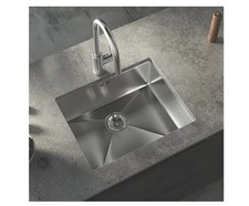 ETAL Elite 1 Bowl Stainless Steel Inset / Undermount Kitchen Sink Brushed S/S