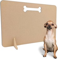 Dog Stopper for Stairs Barrier Gate Portable Wooden Pet Stopper | No Drill