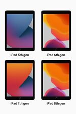 Apple iPad 9th 8th 7th 6th Gen 32GB/64GB/128GB Wi-Fi/4G Unlocked PRISTINE BOXED