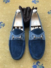 Gucci Loafers Suede Shoes