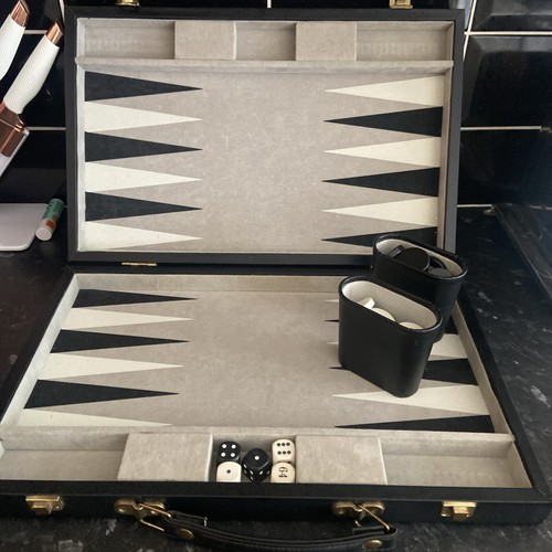 Vintage backgammon set - vintage,