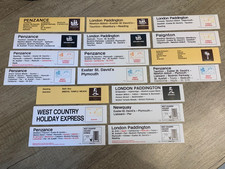 British Rail Carriage Label Replica Magnet - Western Region 18 Variants