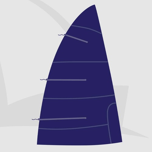 Topper training mainsail - training,