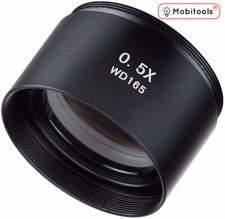 New SM05 0.5X Barlow Lens For Microscopes (48mm) compatible Amscope - UK stock