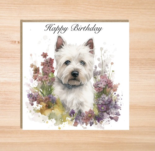 West highland terrier birthday - highland,