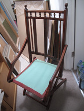 Vintage wooden folding