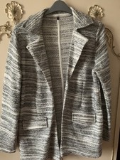 NEW LOOK LADIES EDGE TO EDGE Cardi /Coat /JACKET SIZE 18 