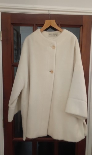Vintage white mohair - mohair, italian