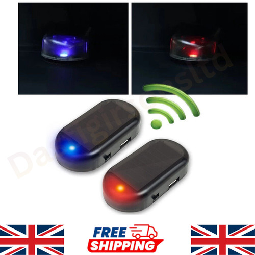 Solar power car - led, fake
