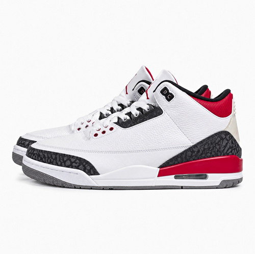 Air jordan retro white - 3,