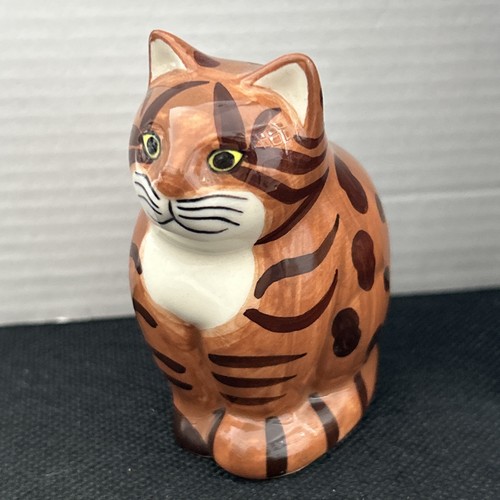 Quail pottery ginger cat - quail,