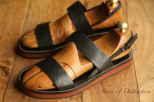 Gucci black leather sandals - gucci,