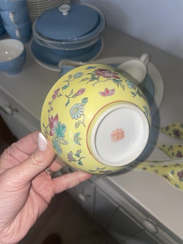 Vintage chinese soup - chinese,