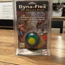 PRO DynaFlex Powerball Lighted Amber Gyro Exerciser Strength Sport Trainer Rehab