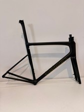 2025 S-Works Tarmac SL8 Frameset 61cm Satin Carbon Rtp / Silver To Green Pearl