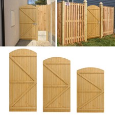 Modern Pedestrian/Garden Gate Arched W 105CM Pathway Side Gates Pressure-Treated