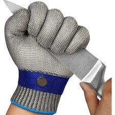 Stainless Steel Mesh Protective Glove Cut Resistant Chain Mail' Work Safety '