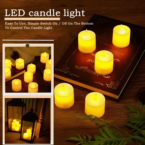 50pcs led tea lights - 12-50pcs,