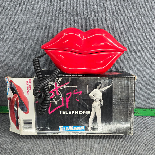 Telemania hot lips telephone - telemania,