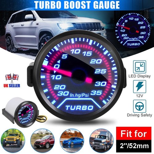 52mm turbo boost - 52mm, gauge