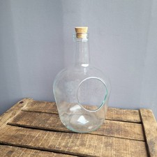 Vintage Open Glass Terrarium