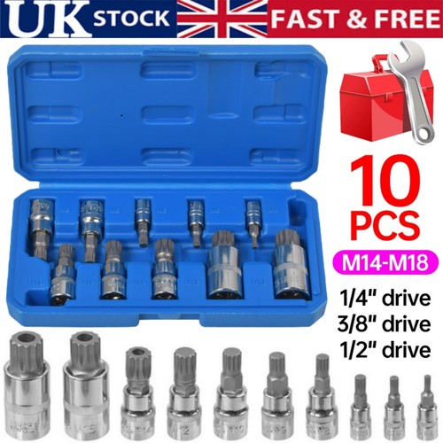 10pc xzn triple square - 10pc, spline
