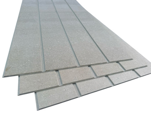 Chamfered grooved mr mdf - v,