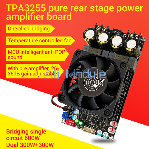 300wx2 600w digital amplifier - 300wx2,