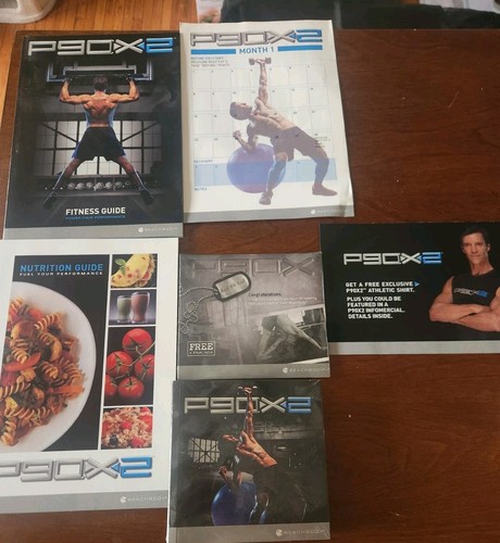 P90x2 complete dvd set new - p90x2,