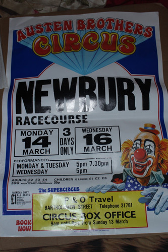 Austen brothers circus poster - brothers,