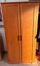Oak Wood Wardrobe for Child